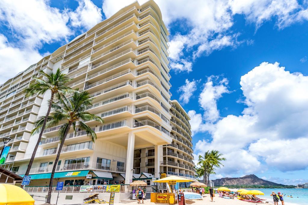 Waikiki Shore 1116 Beachfront Honolulu Eksteriør billede